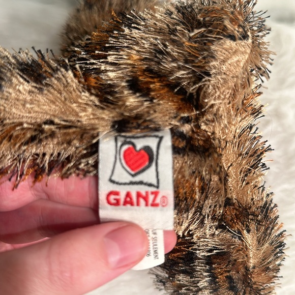 Webkinz Leopard Ganz Plushie Toy Pre Owned Great Shape Vintage Cat Tiger Lion - Picture 8 of 9
